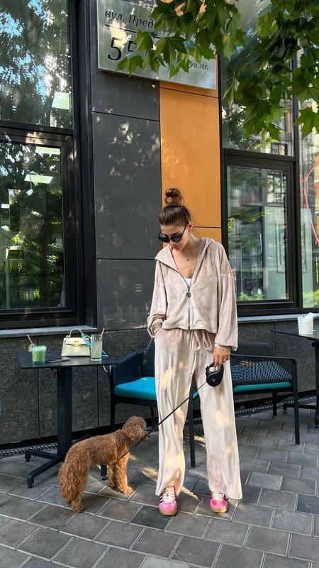 Dames Costume de détente décontracté et élégant avec coupe ample Lune London