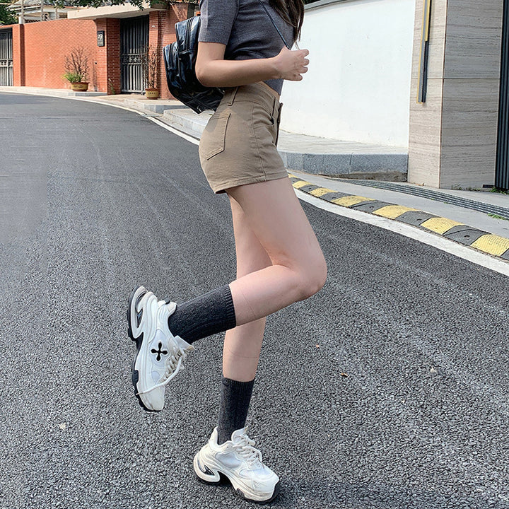 Ladies Custom Made Denim Shorts Lune London