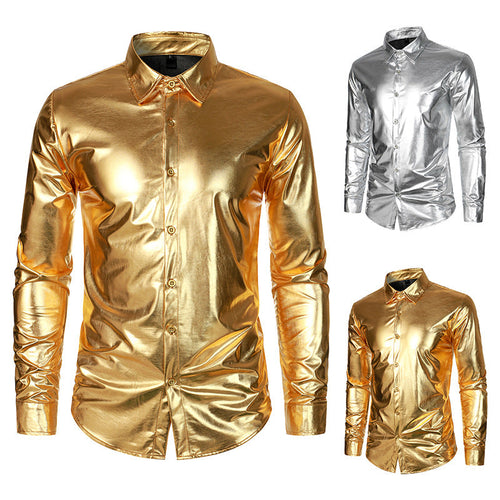 Men's Metallic Shirt Lune London