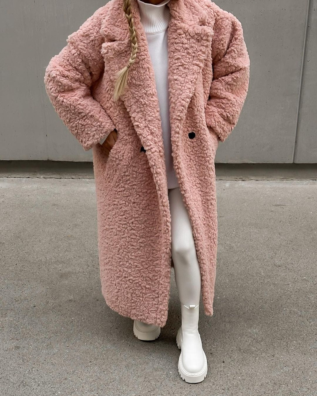 Lune London Women's Fleece Coat