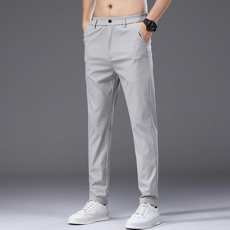 Men's chino pants, stylish and comfortable, with elastic waist Lune London