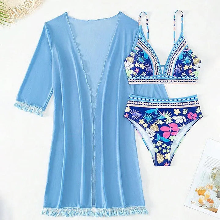 Chic Und Stil | Three-Piece Swimsuit