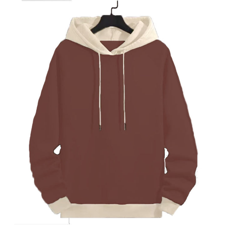 Men's casual hoodie with contrast sleeves Lune London