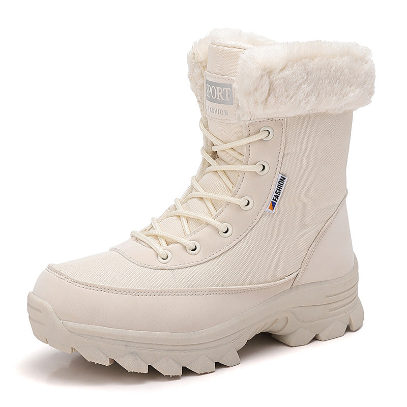 Winter outdoor boots for women with thermal insulating lining and non-slip sole Lune London