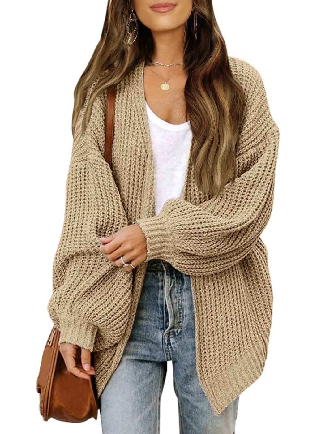 Women Casual Cardigan with Loose Fit Lune London