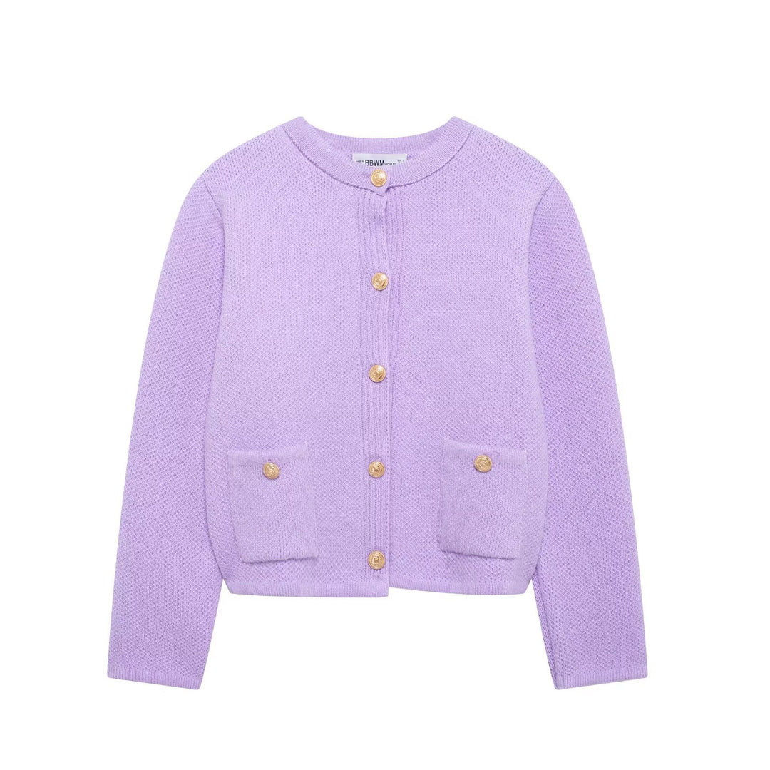 Ladies chic and stylish knitted jacket