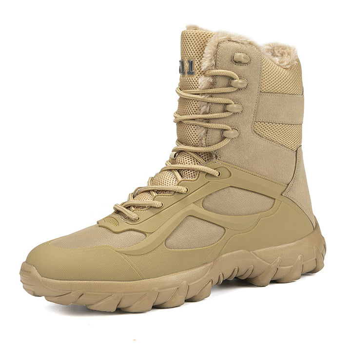 Winter hiking boots for women with insulating fleece lining and non-slip molded sole Lune London