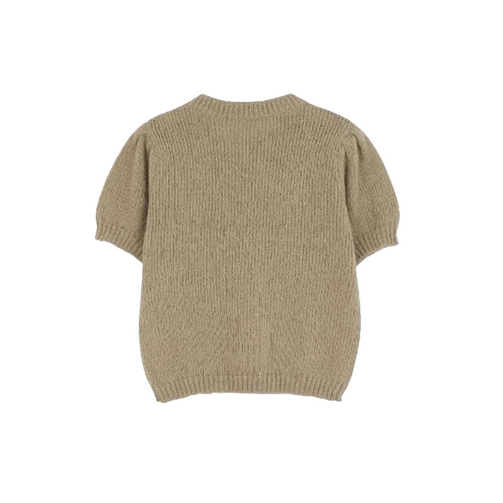 Women's sweater with puff sleeves and soft knit Lune London