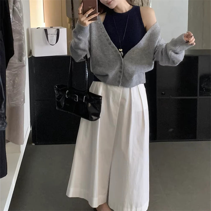Cardigan en tricot loose pour femmes Chic & Stil