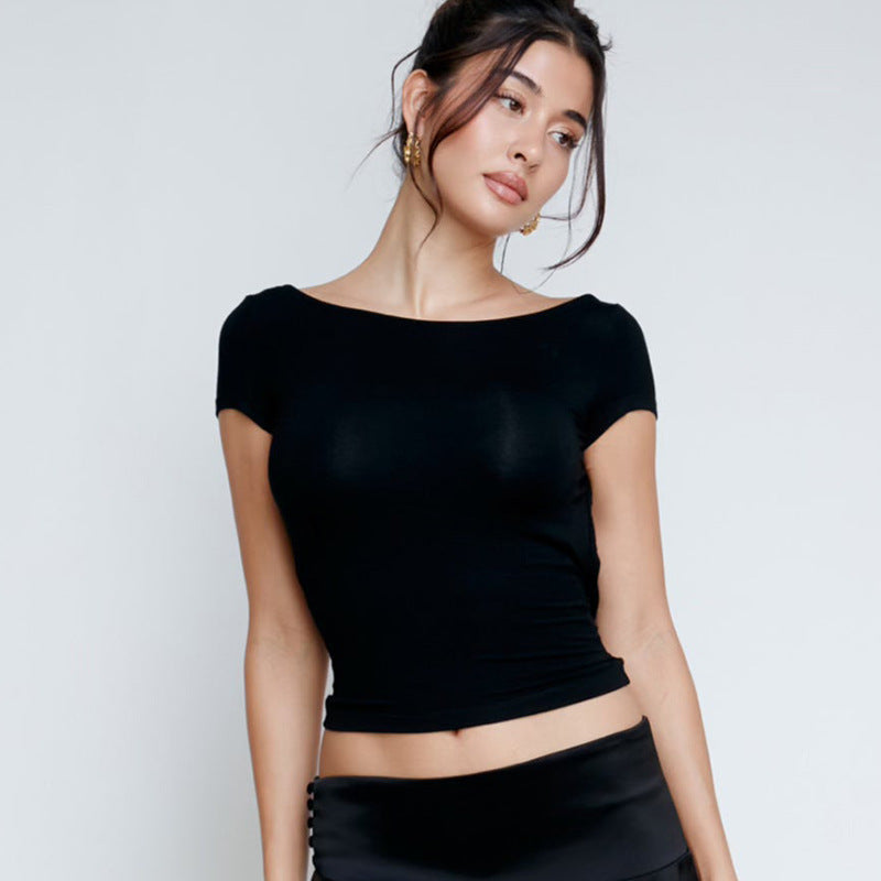 Women Top with open back detail Lune London