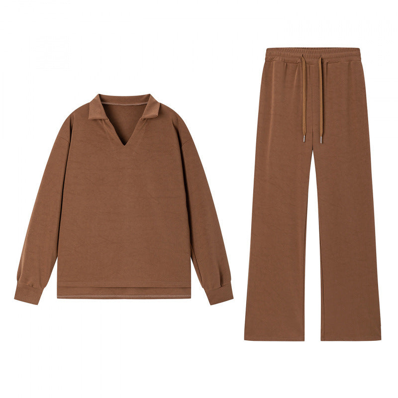 Ensemble de sweat-shirt et pantalon de loisirs pour femmes Chic & Stil
