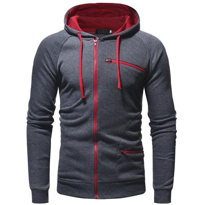 Men's Hoodie with functional zip pockets Lune London
