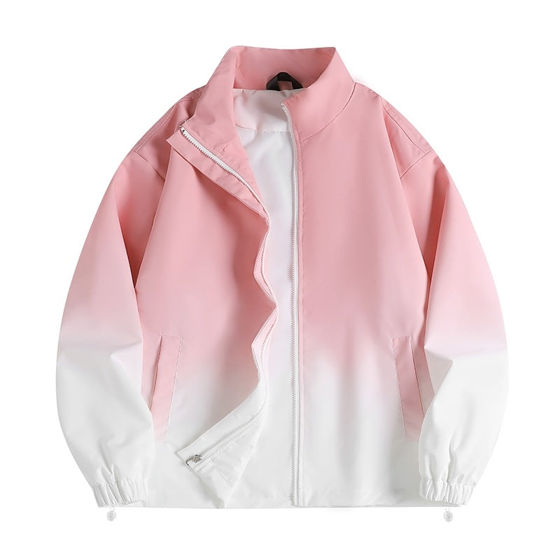 Stylish transition jacket for men with innovative color gradient Lune London