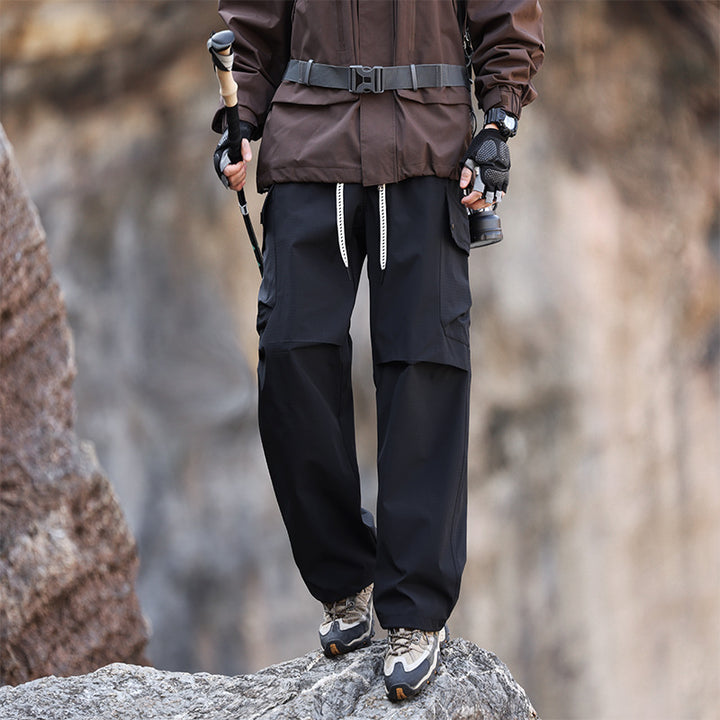 Functional hiking pants for men with multifunctional pockets Lune London