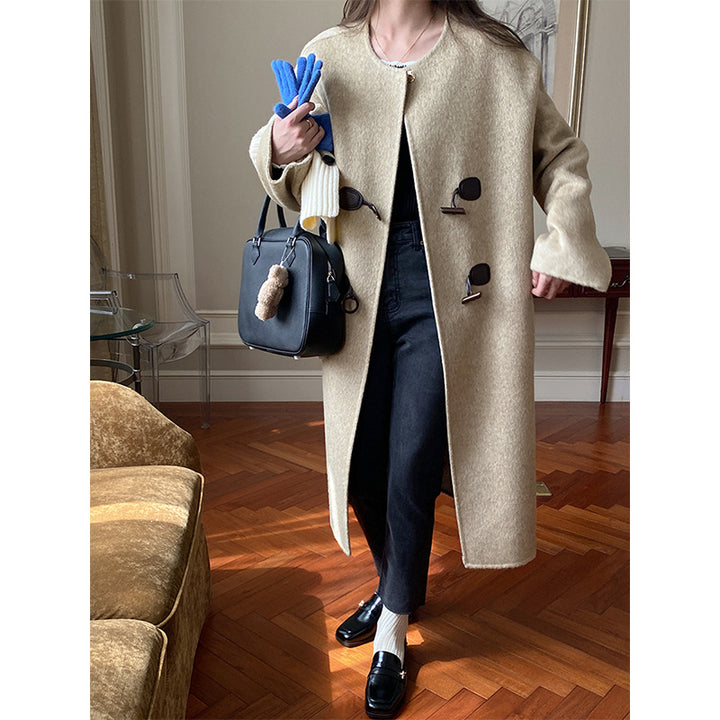 Women timeless high-waist denim pants with slim fit Chic & Stil