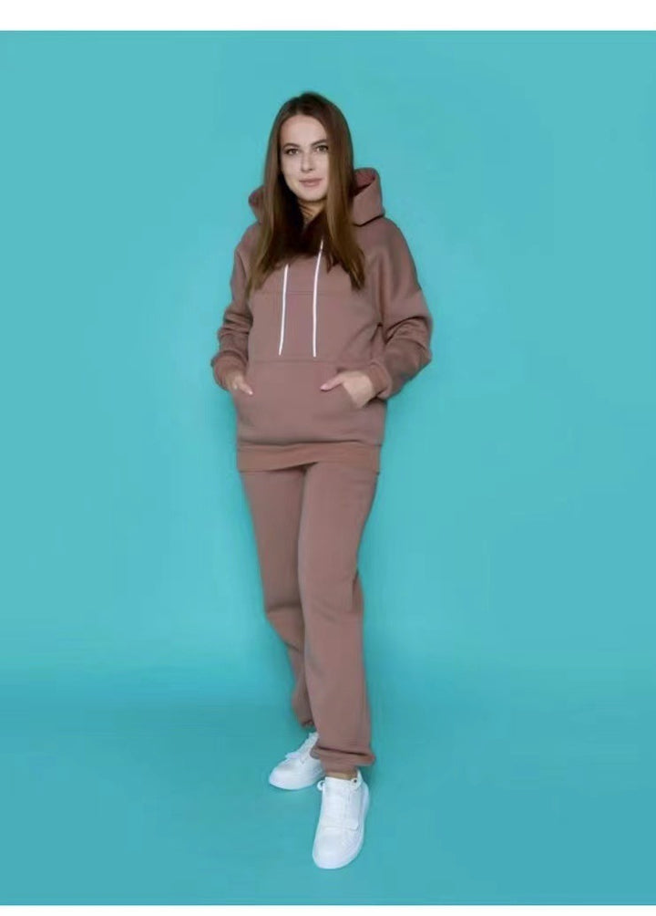 Ladies casual hoodie with comfortable jogger pants Lune London