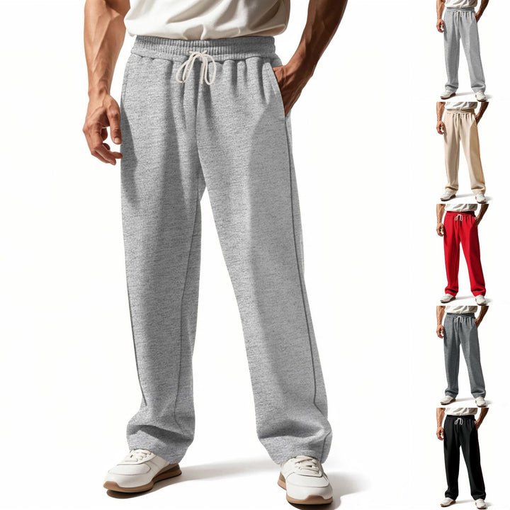 Men's Comfortable Jogging Pants with Zipper and Side Pockets Lune London