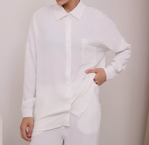 Casual blouse for women in lightweight material Lune London
