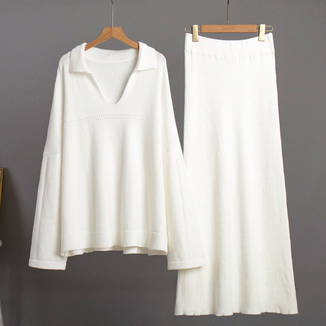 Femme Pull en tricot doux avec motif en dentelle moderne Chic & Stil