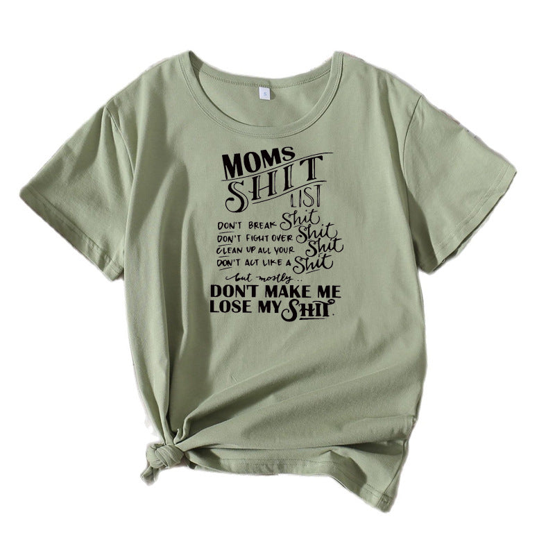 Women's Humorous Graphic T-shirt Lune London