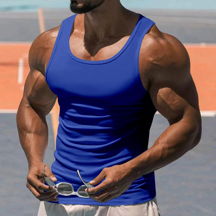 Men's Breathable Fitted Sports Tank Top Lune London
