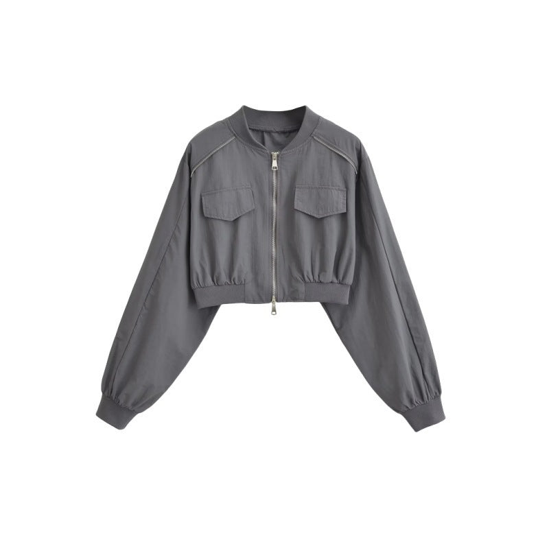 Veste de loisir cropped pour femmes Chic und Stil