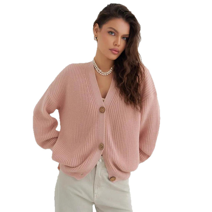 Ladies casual knitted cardigan Lune London