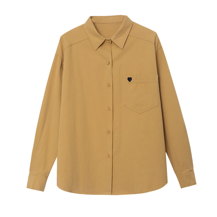 Women's casual blouse with heart detail Chic & Stil