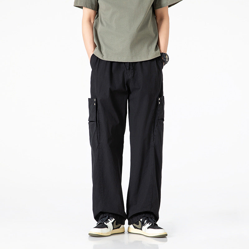 Pantalons cargo décontractés pour hommes avec des poches conçues de manière pratique Lune London