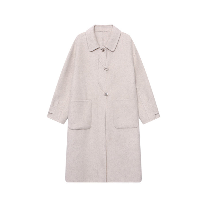 Women's elegant transitional coat made of high-quality wool Chic & Stil