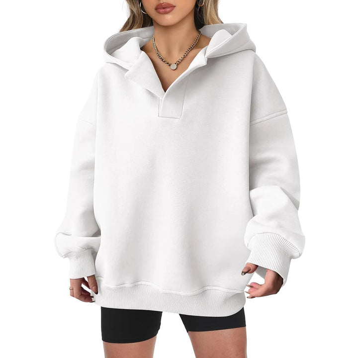 Ladies Oversized Hoodie with Unique Lune London