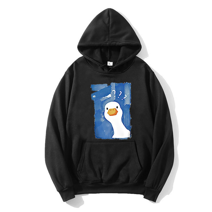 Women's Hoodie with Playful Duck Motif Chic & Stil 1772613013