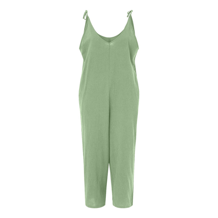 Ladies Leisure Spaghetti Strap Overall Lune London