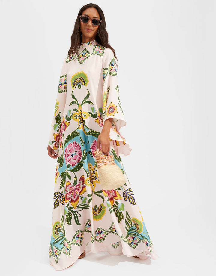 Lune London | Printed Three-Quarter Sleeve Dress