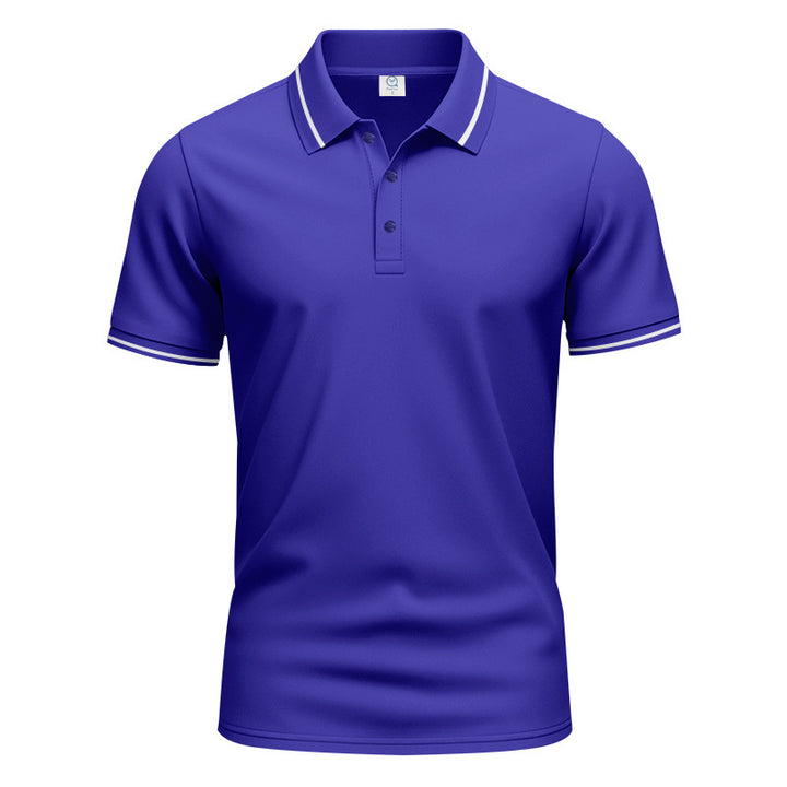 Sporty cotton polo for women with a modern cut and contrasting details Lune London