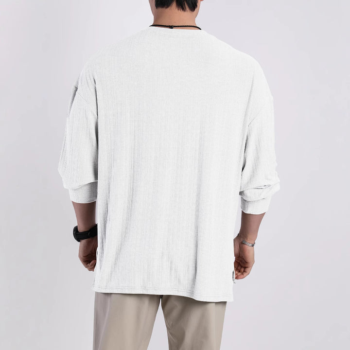 Women Long Sleeve T-Shirt with Relaxed Fit and Breathable Cotton Blend Lune London