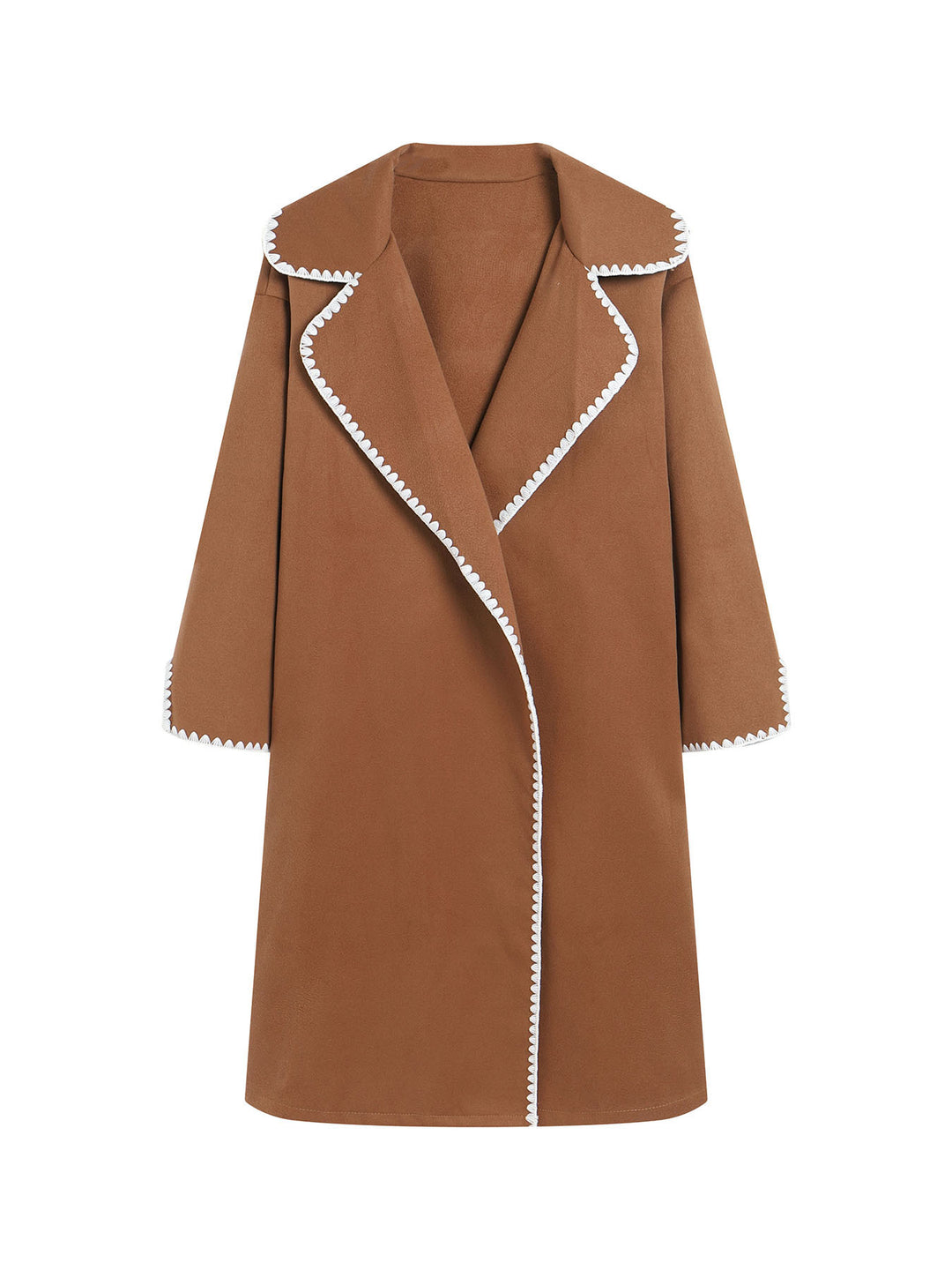 Women’s Trendy Transitional Blazer with Decorative Edges Lune London