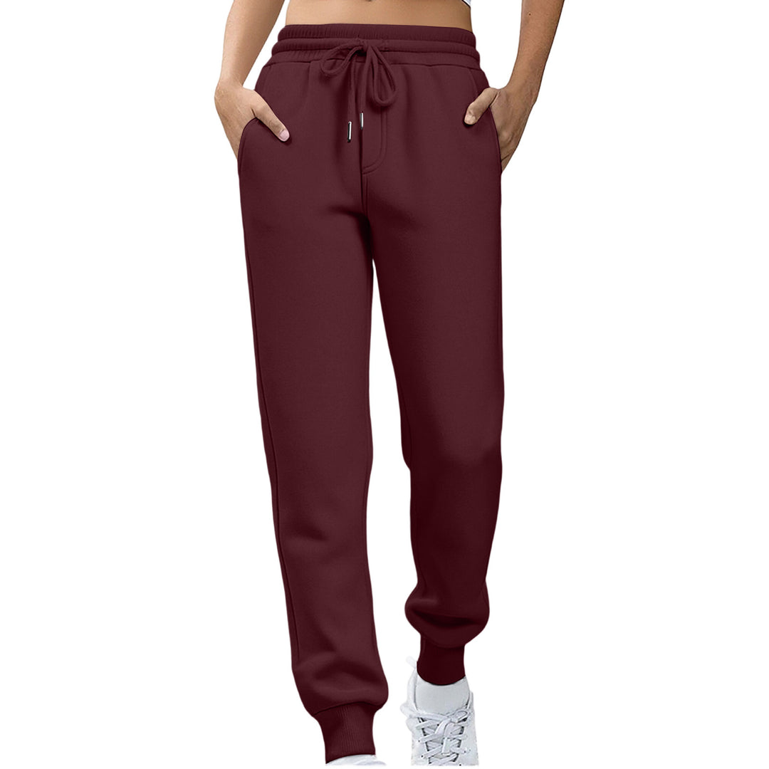 Women Relaxed Fit Sweatpants with Elastic Waistband and Side Pockets Chic & Stil