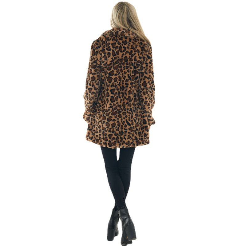 Lune London leopard print puffer jacket for women