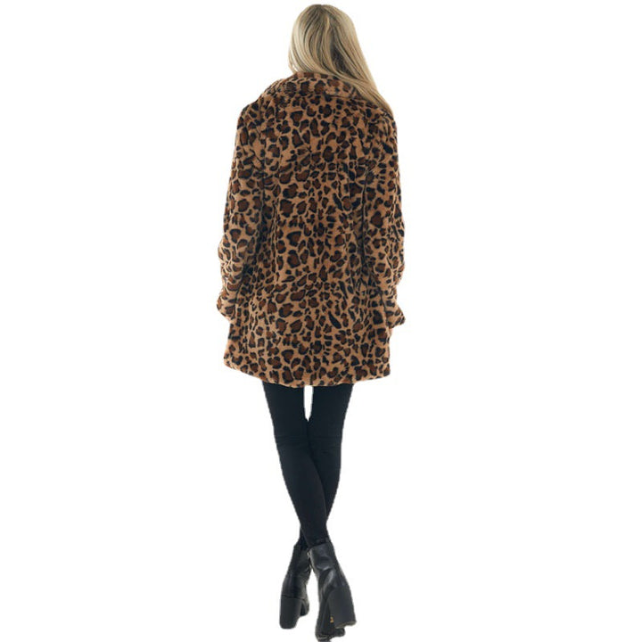 Lune London leopard print puffer jacket for women