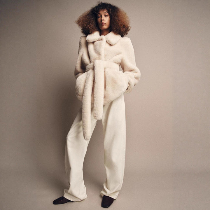 Lune London women's plush coat
