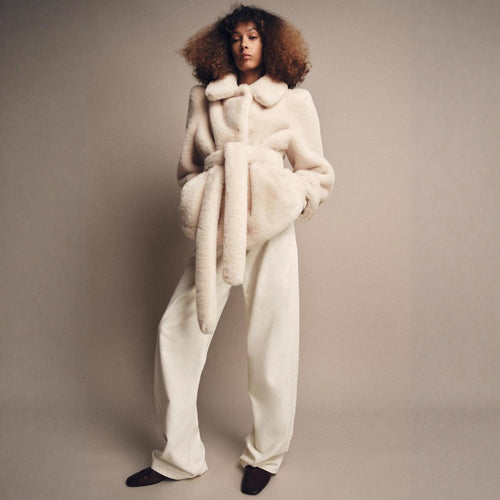 Lune London women's plush coat