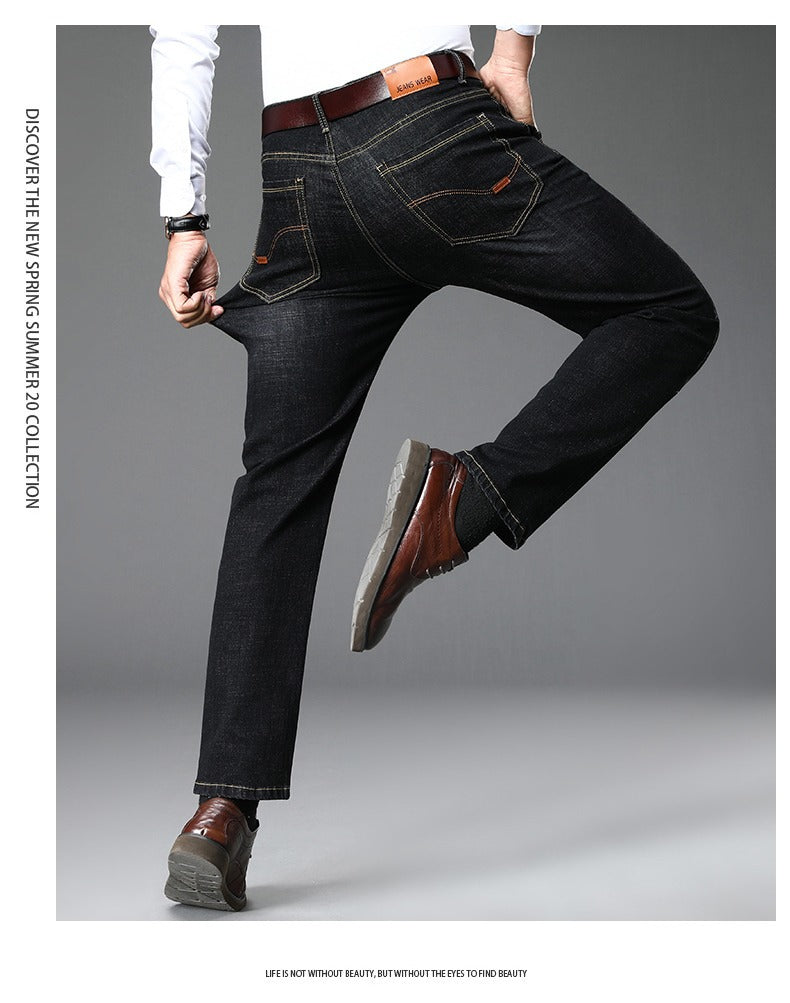 Classic jeans for men in a business casual style with a particularly comfortable fit Lune London