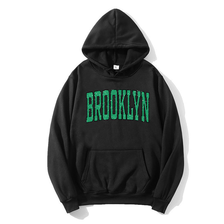 Women's Hoodie with Casual Brooklyn Print Chic & Stil