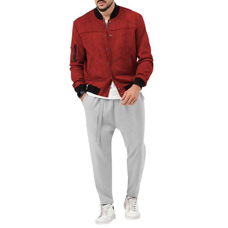Casual bomber jacket for men with practical pockets Lune London