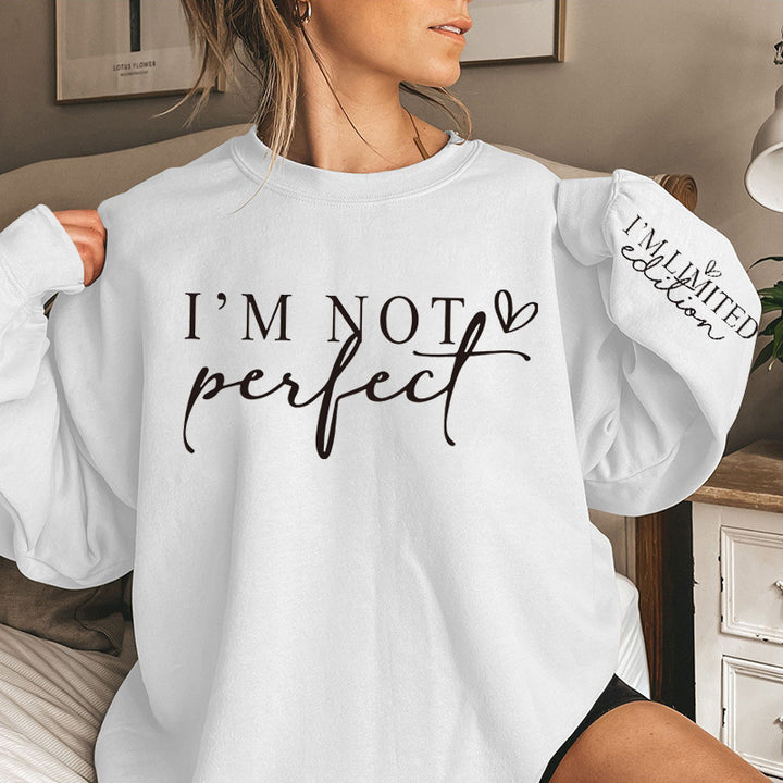 Sweat-shirt surdimensionné pour femmes avec impression et édition limitée Chic & Stil