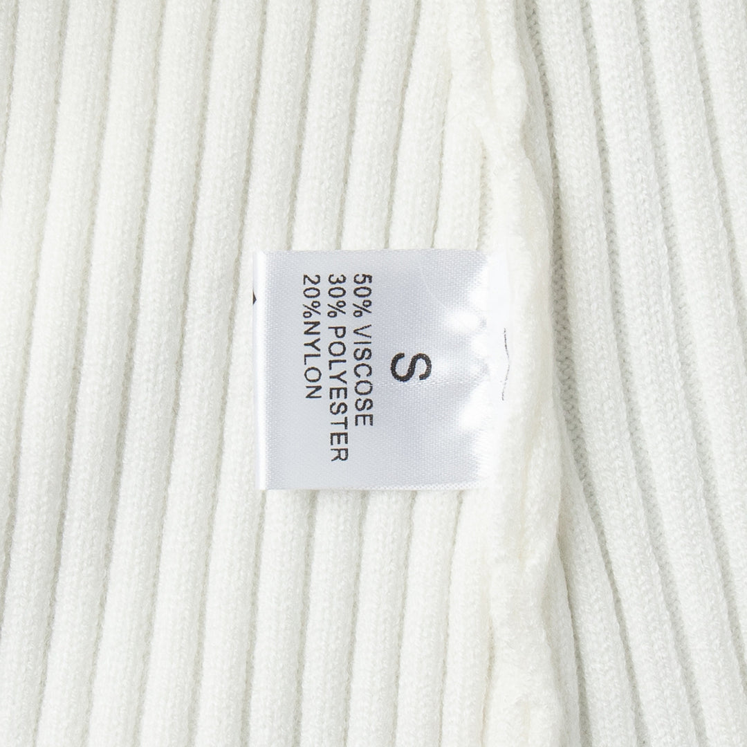 Sporty knit sweater for women with high collar Lune London