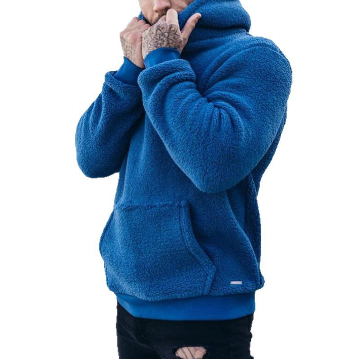 Men's cozy hoodie with kangaroo pocket Lune London