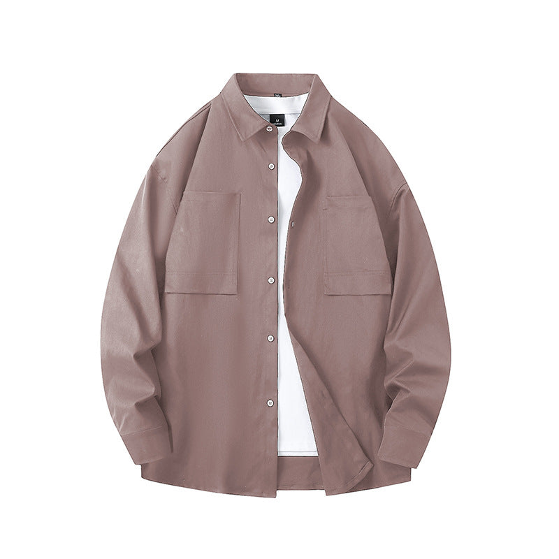 Casual overshirt for men with practical chest pockets Lune London