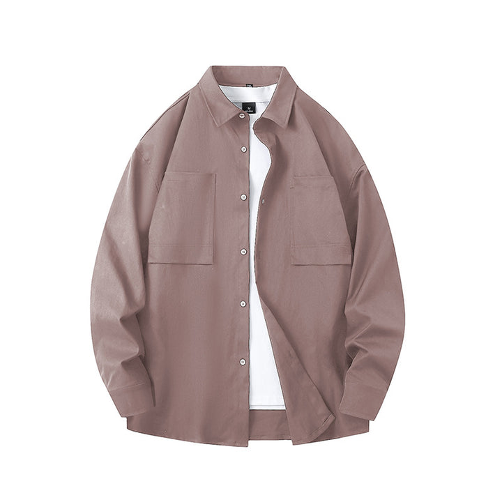 Casual overshirt for men with practical chest pockets Lune London
